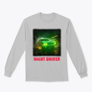 Night Driver Long Sleeve T-Shirt